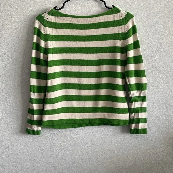 Juicy Couture Woman’s Stripped Sweater Top Size Small - Picture 4 of 6